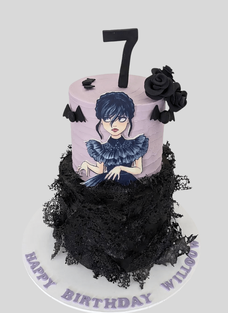 Adorable Wednesday Cake