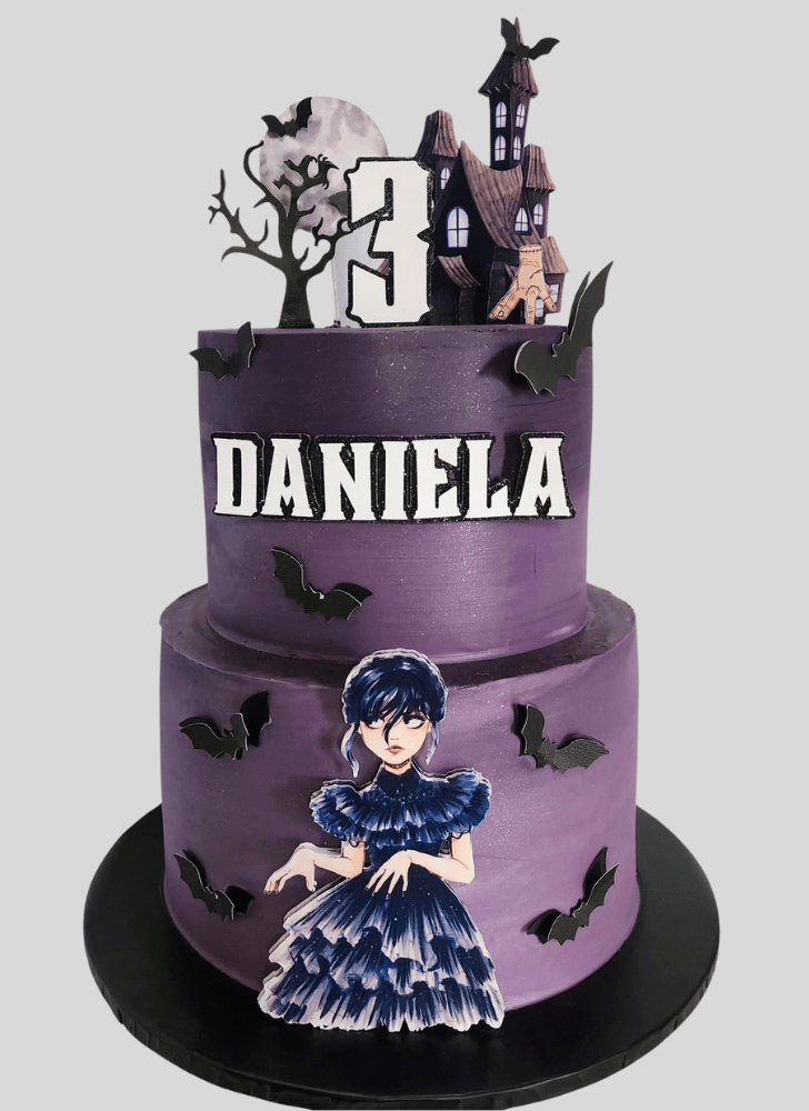 Captivating Wednesday Cake