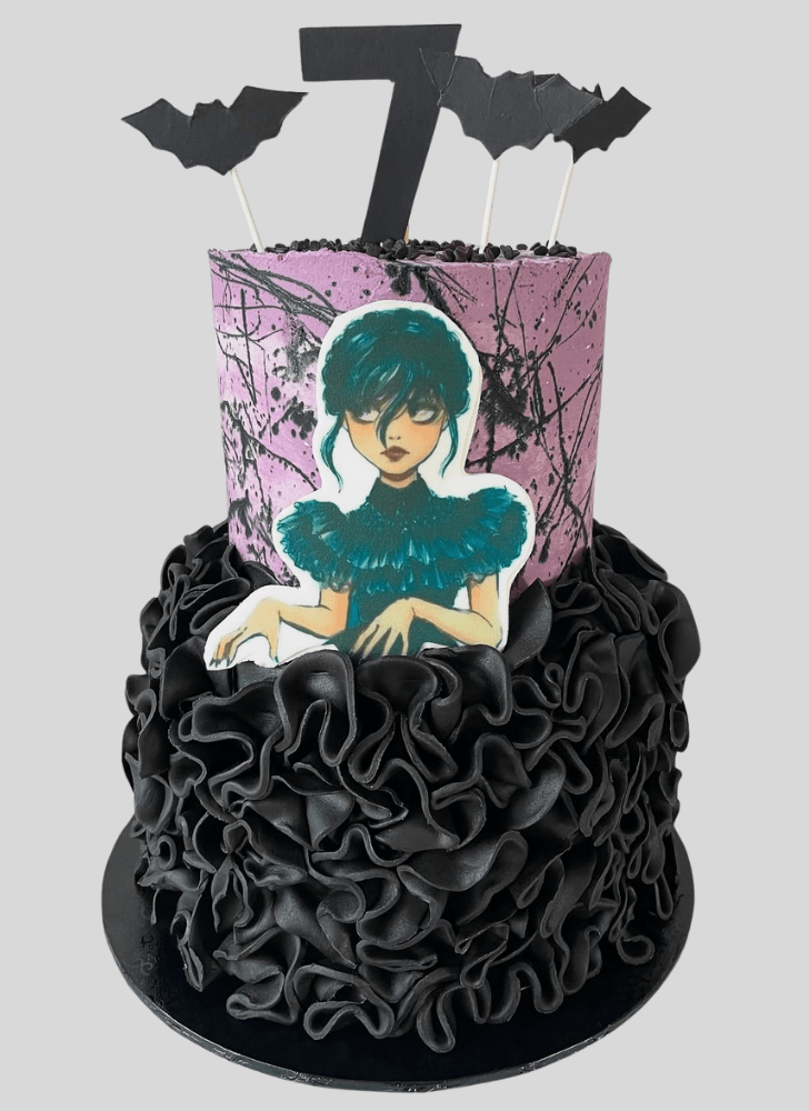 Charming Wednesday Cake