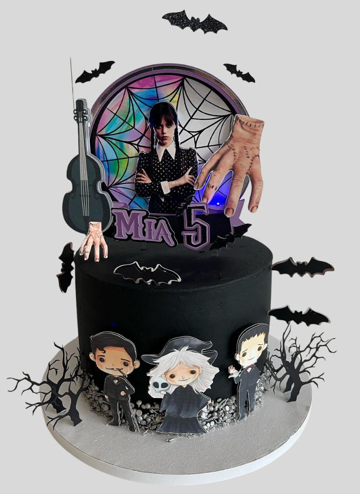 Enthralling Wednesday Cake