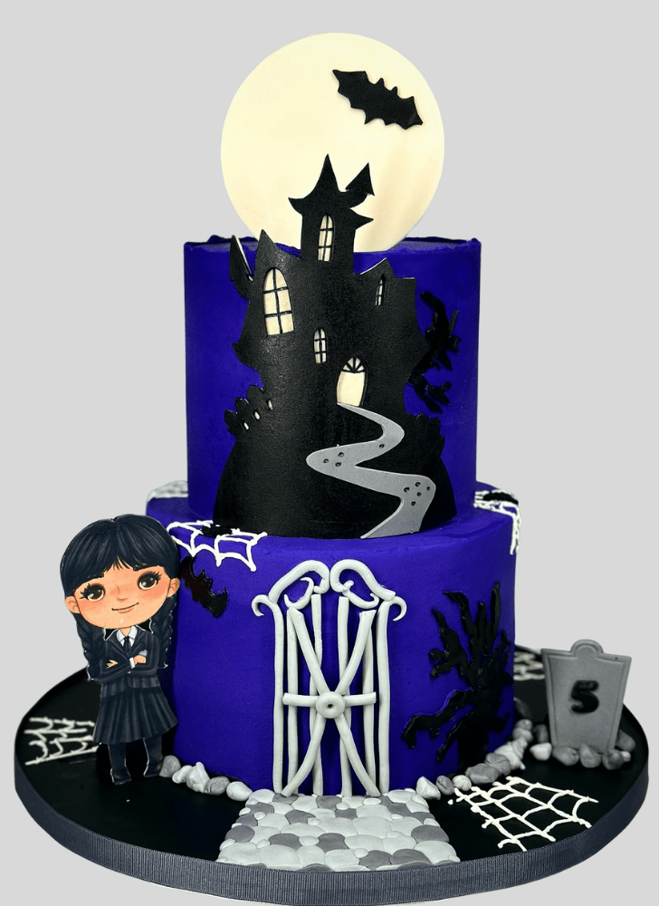 Graceful Wednesday Cake