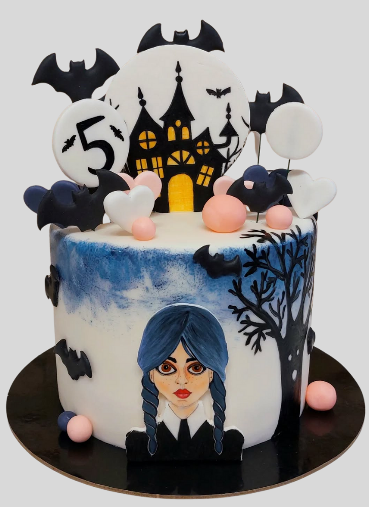 Handsome Wednesday Cake