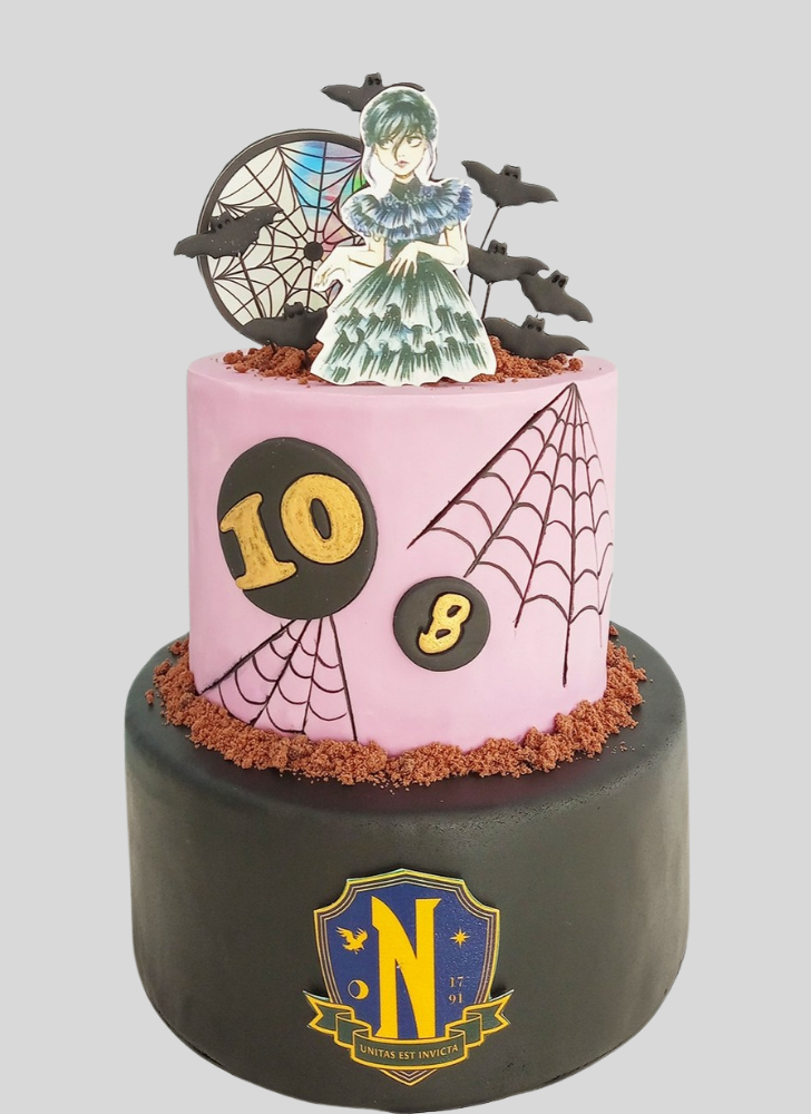 Inviting Wednesday Cake