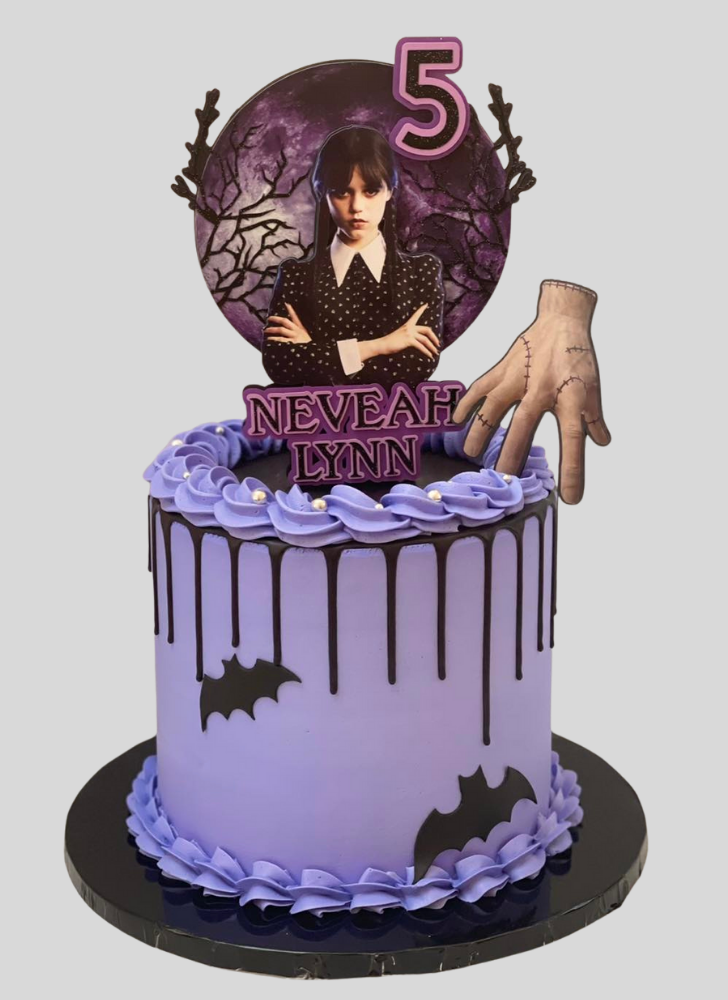 Resplendent Wednesday Cake