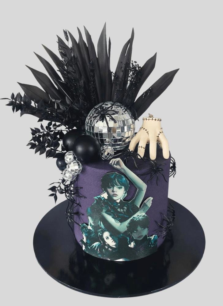 Stunning Wednesday Cake