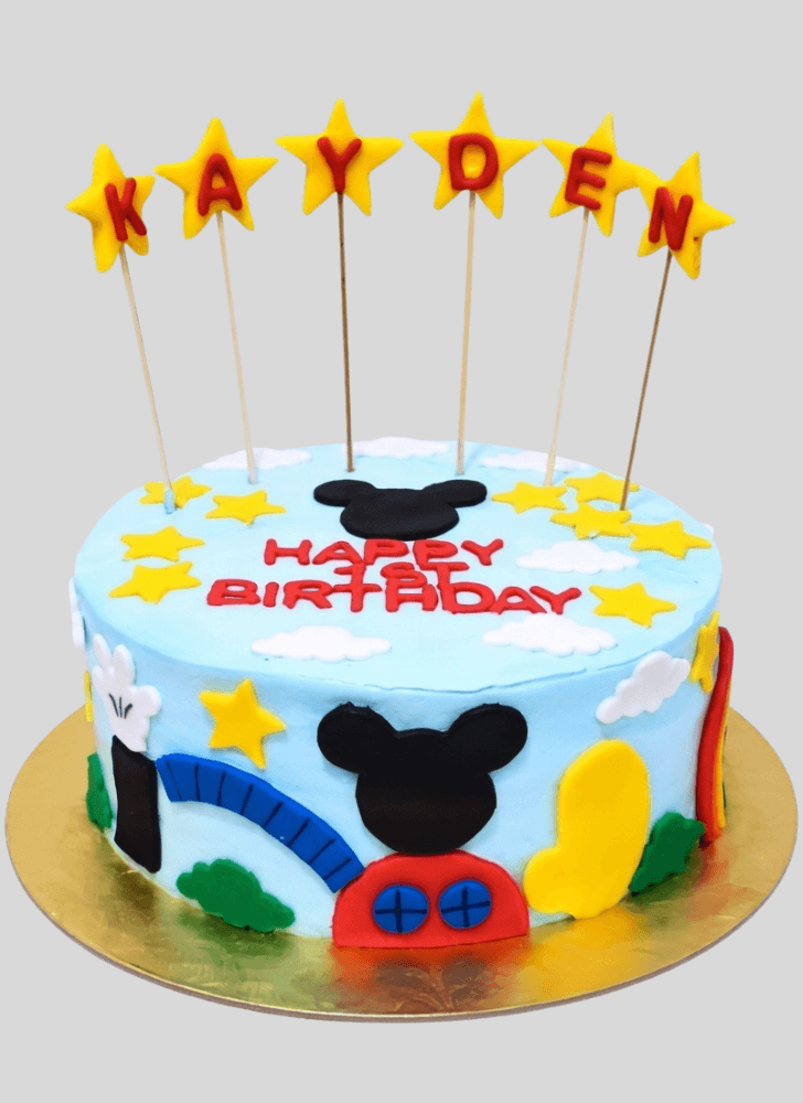 Charming Club House Cake