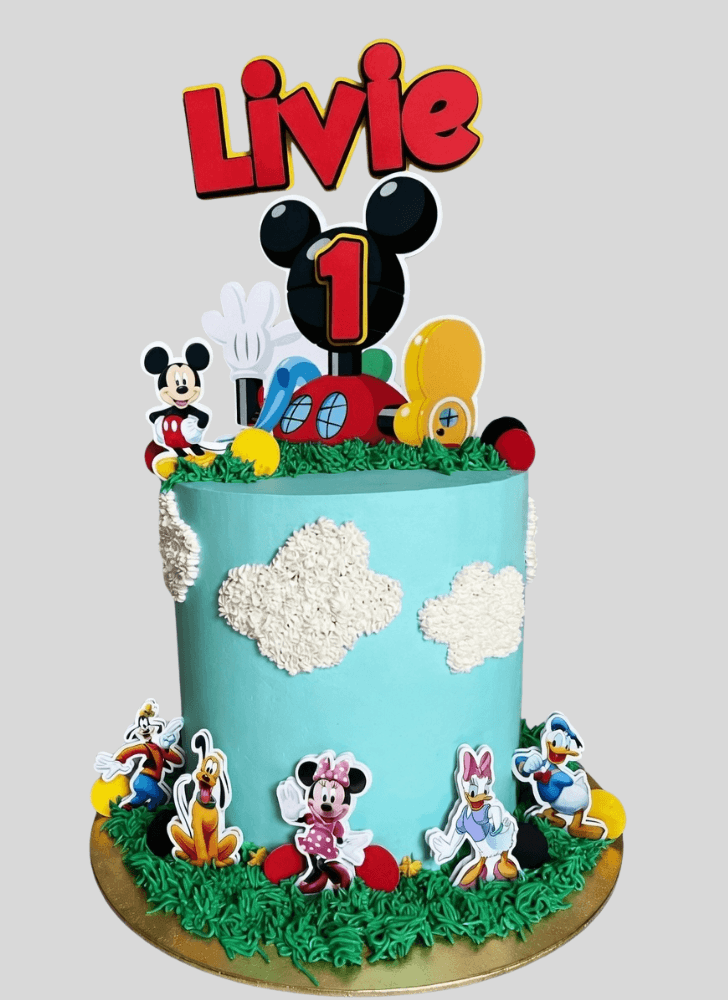 Lovely Club House Cake Design