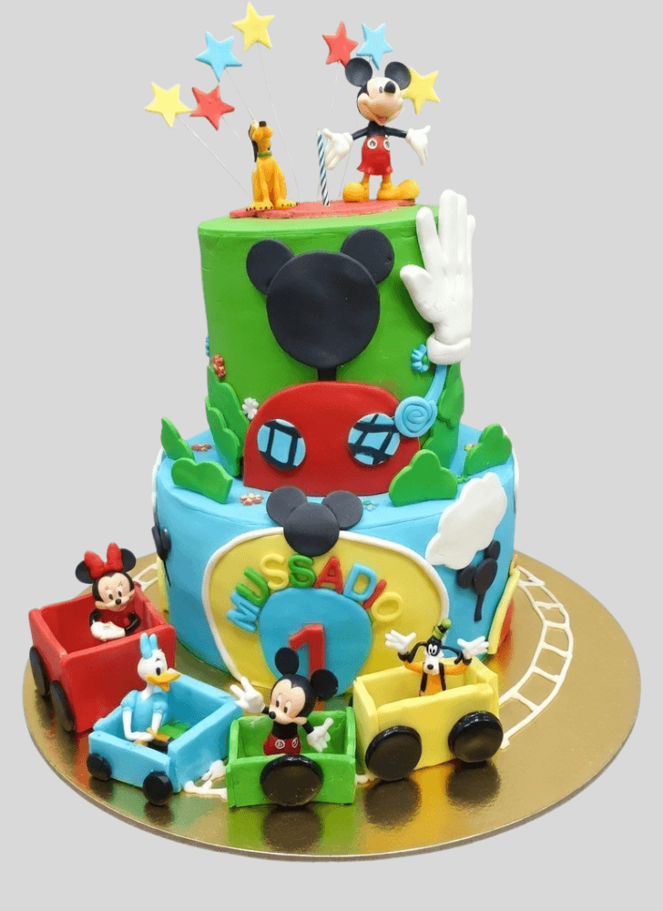 Magnificent Club House Cake