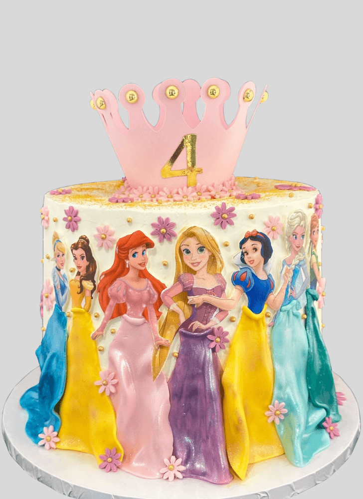 Alluring Disney Princess Cake