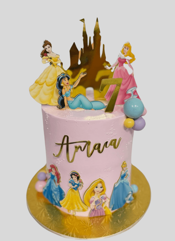 Angelic Disney Princess Cake