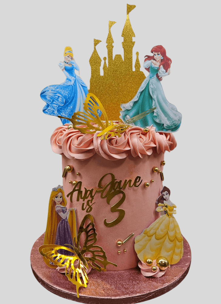 Bewitching Disney Princess Cake
