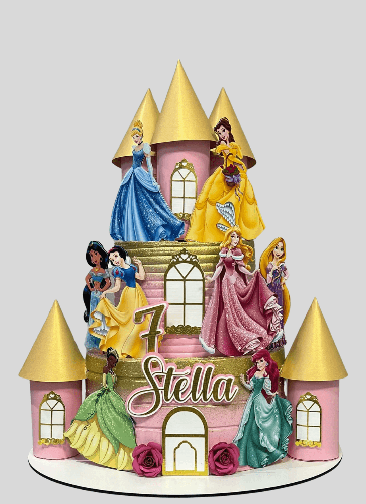 Delightful Disney Princess Cake