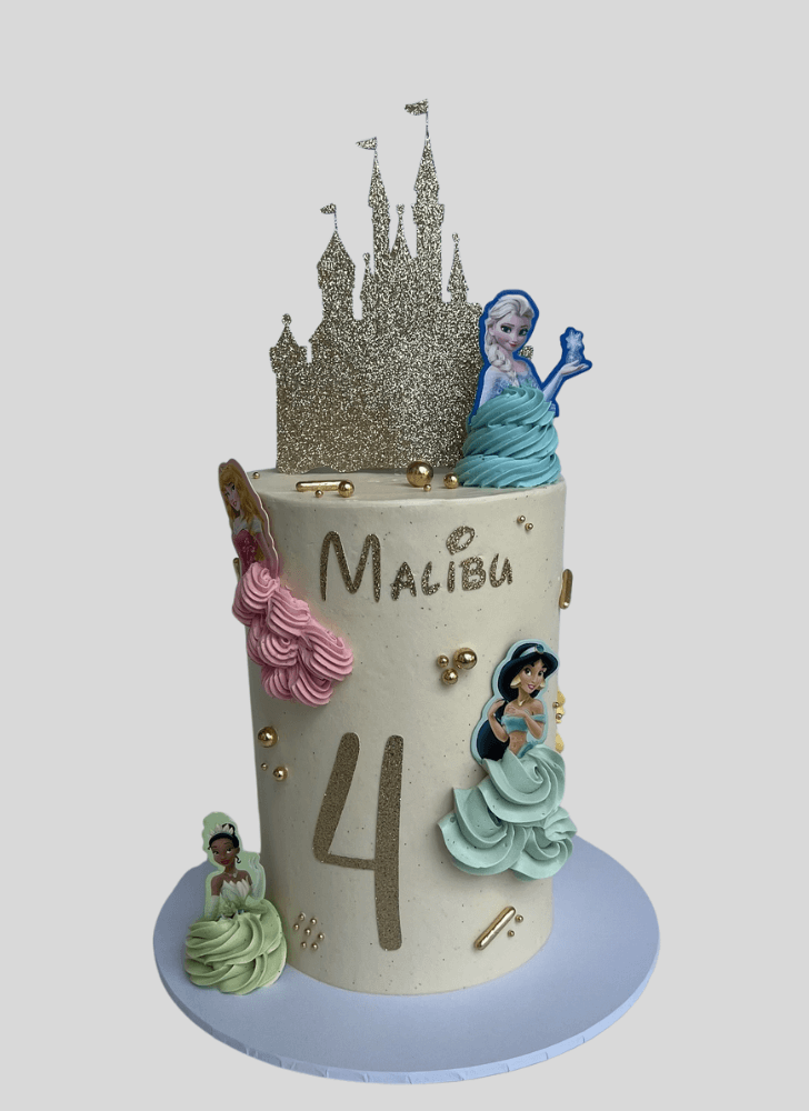 Enthralling Disney Princess Cake