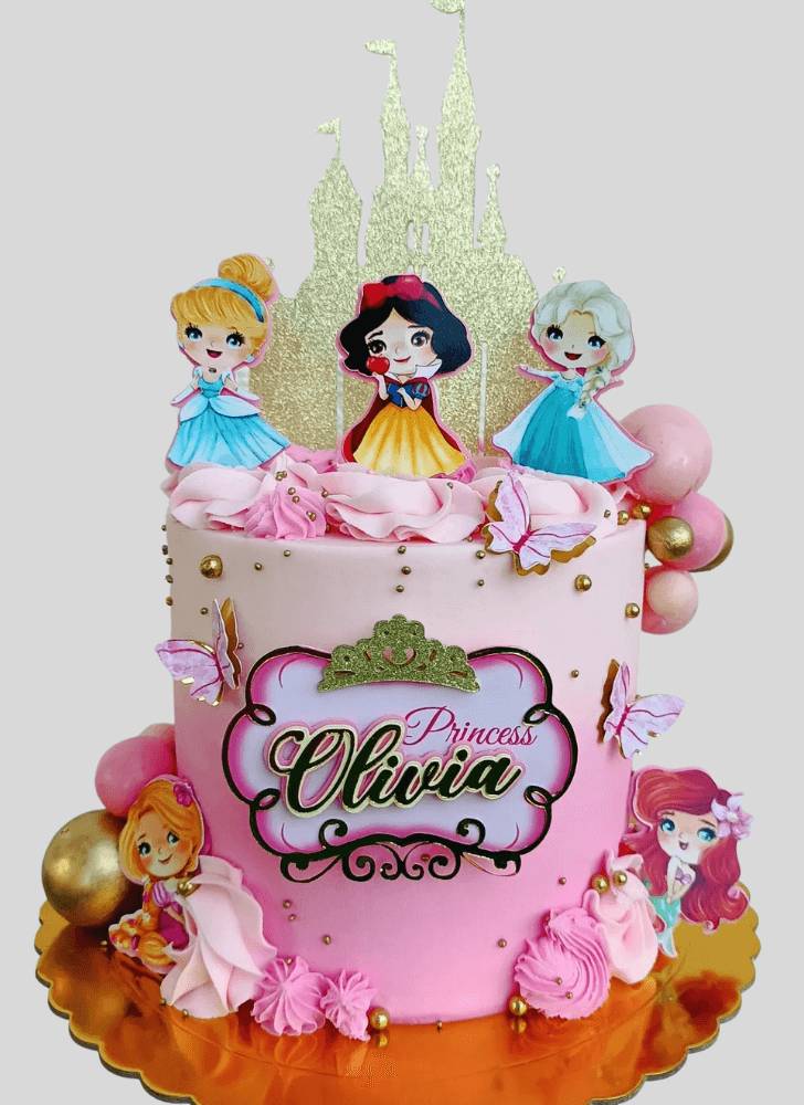 Marvelous Disney Princess Cake