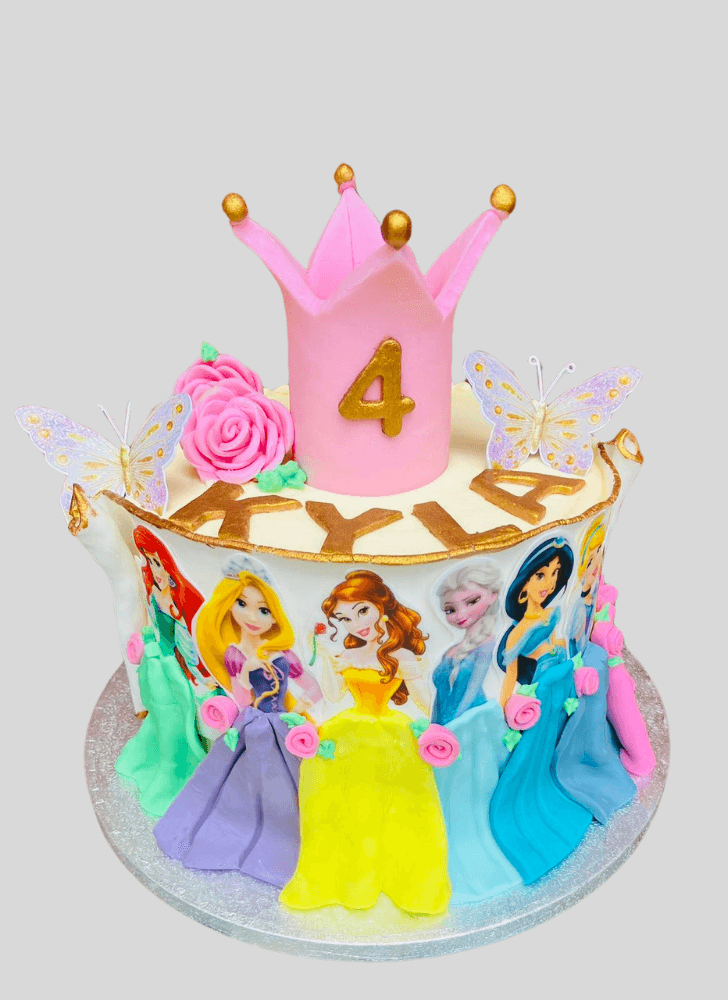 Ravishing Disney Princess Cake