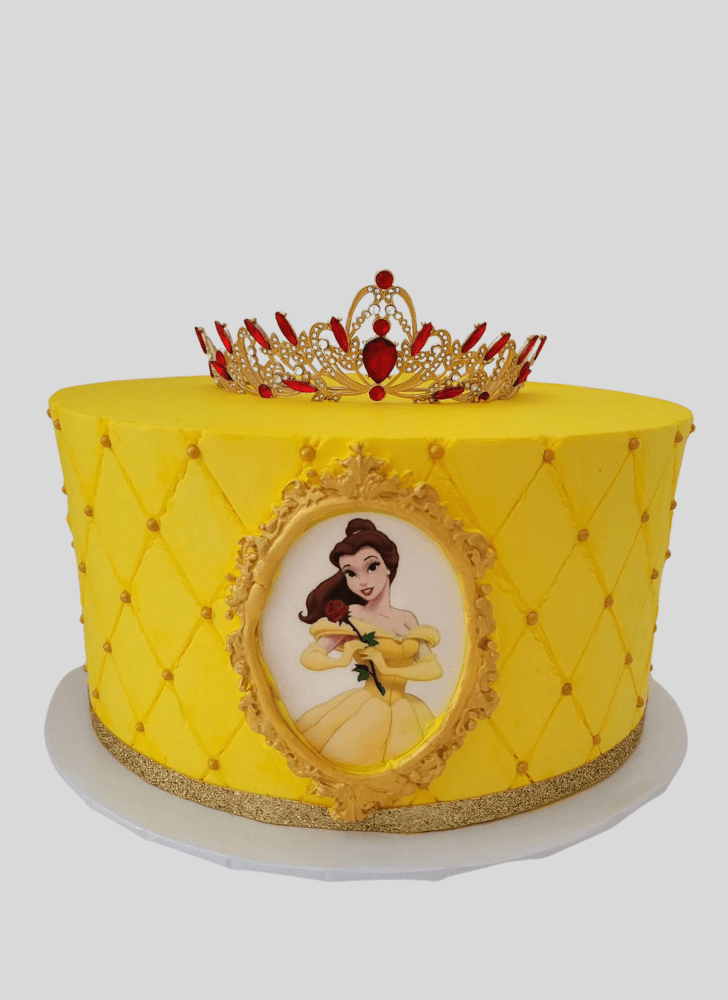 Resplendent Disney Princess Cake