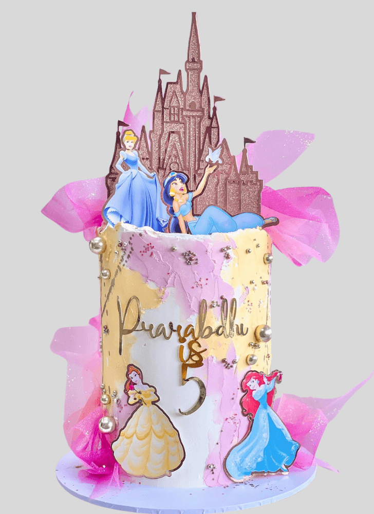 Slightly Disney Princess Cake