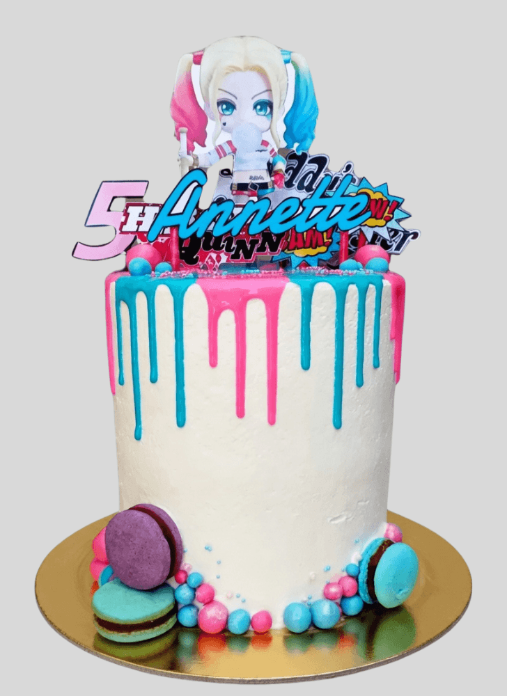 Alluring Harley Quinn Cake