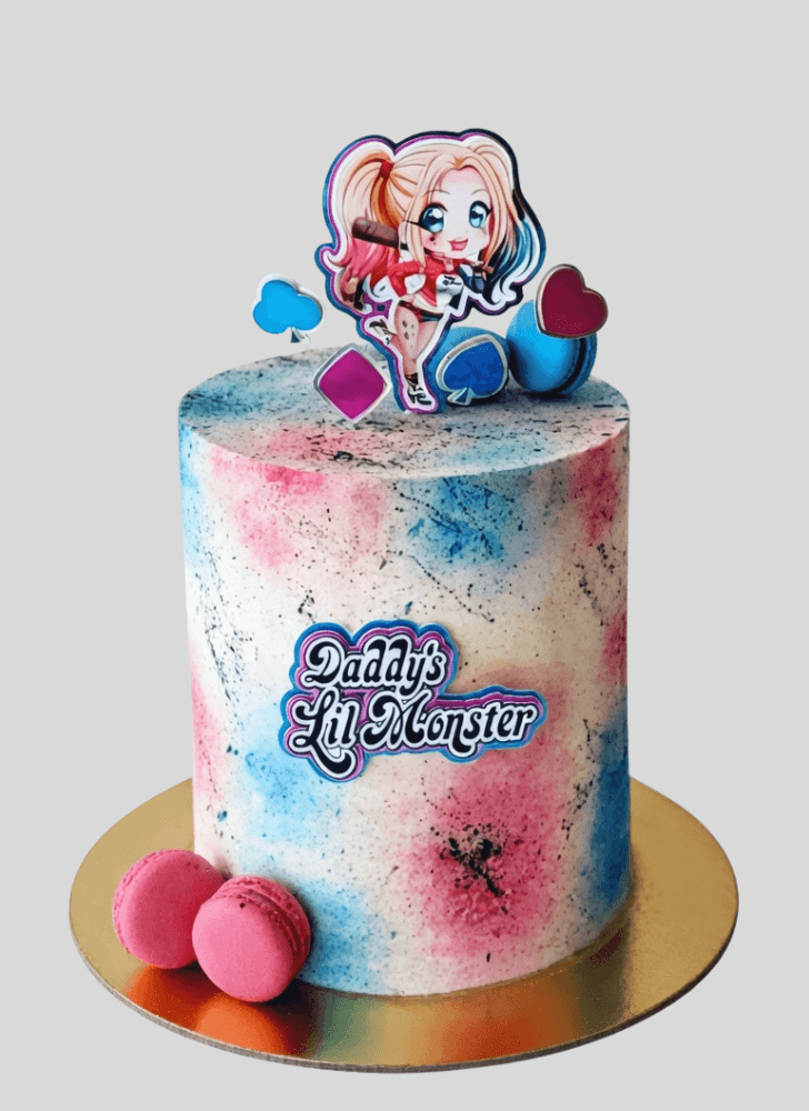 Pretty Harley Quinn Cake