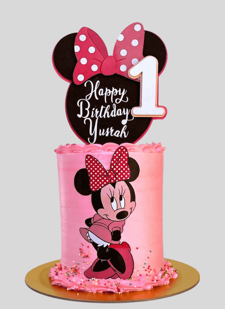 Admirable Mini Mouse Cake Design