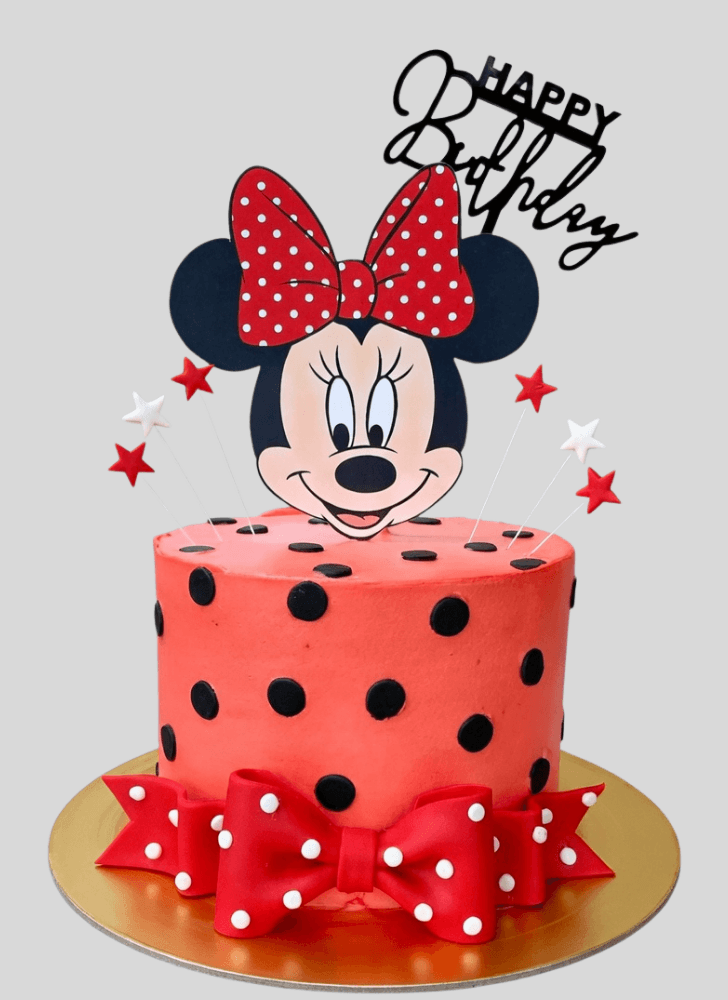 Bewitching Mini Mouse Cake