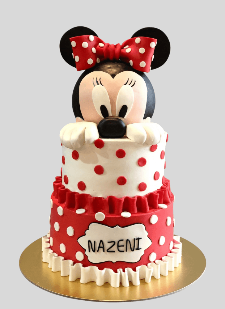 Classy Mini Mouse Cake