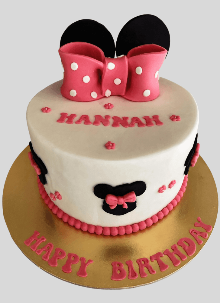 Excellent Mini Mouse Cake