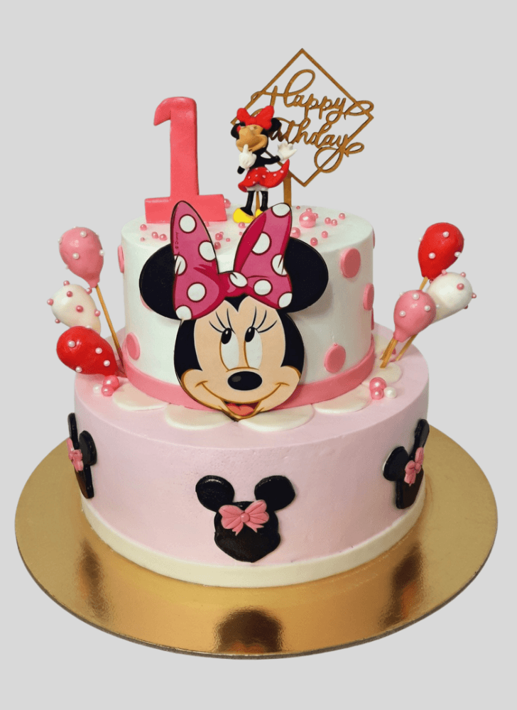 Fair Mini Mouse Cake