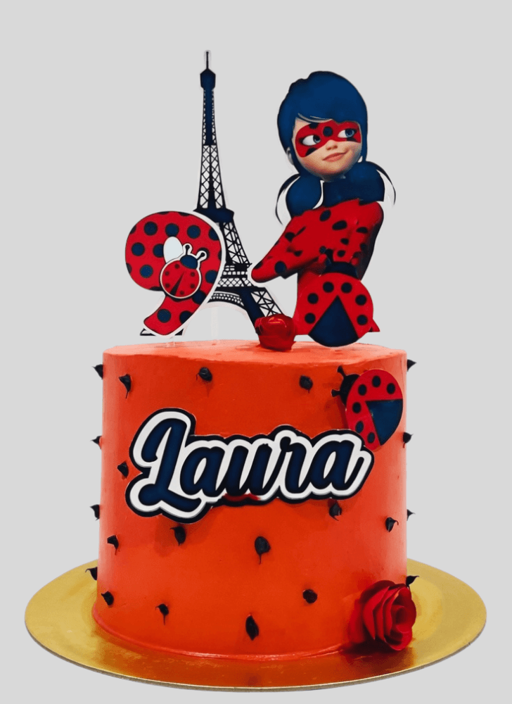 Enticing Miraculous Ladybug Cake
