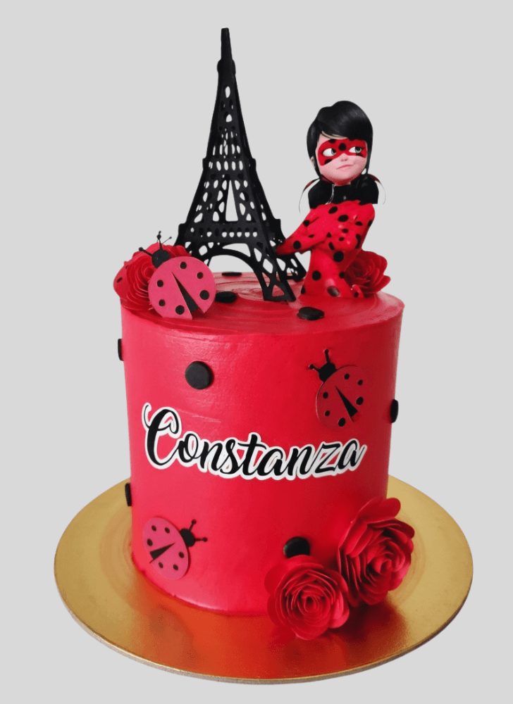 Exquisite Miraculous Ladybug Cake