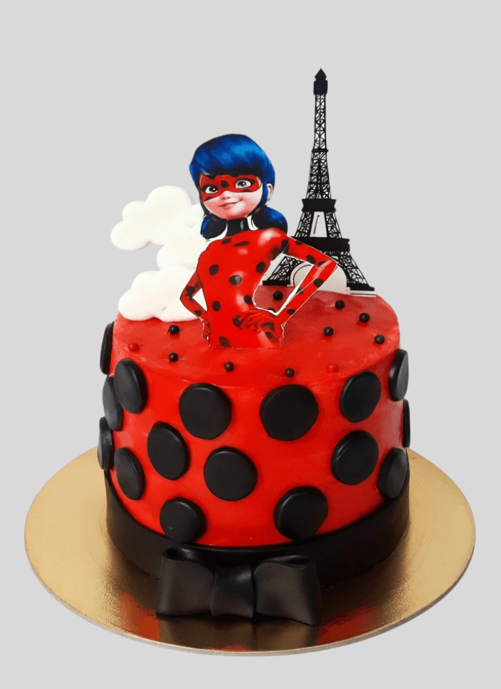 Fine Miraculous Ladybug Cake