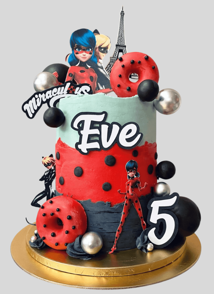 Grand Miraculous Ladybug Cake