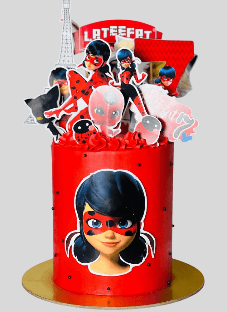 Stunning Miraculous Ladybug Cake