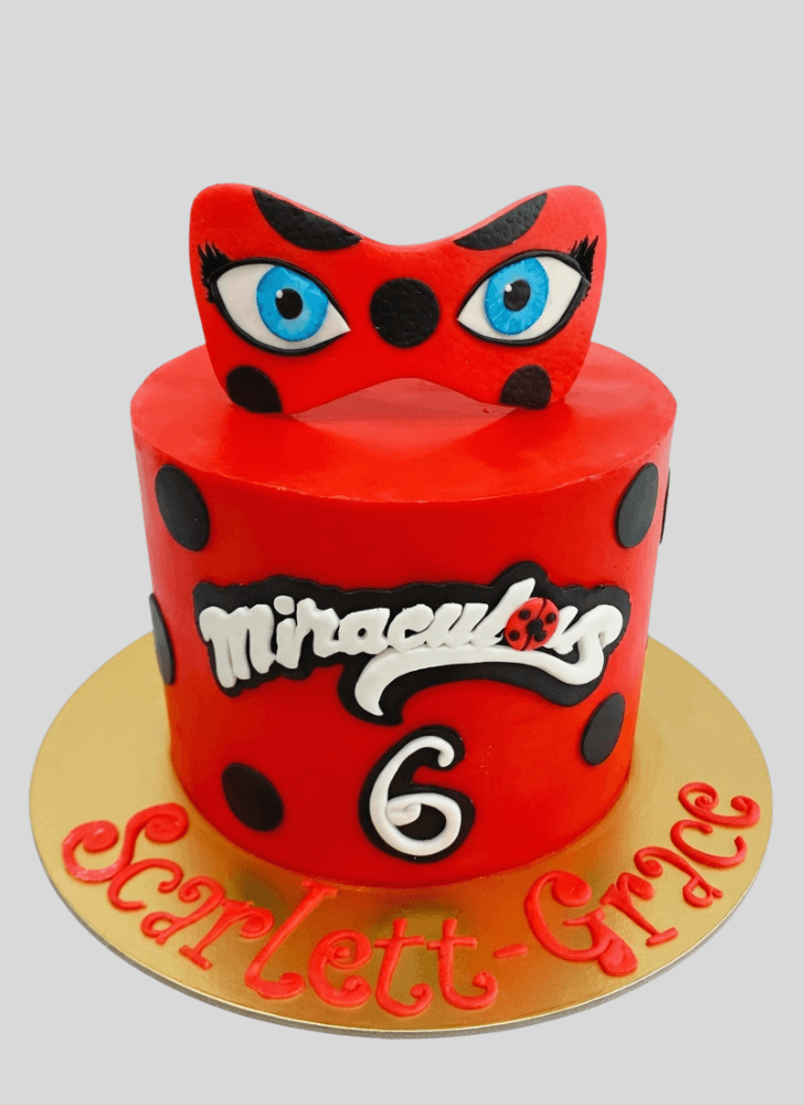 Superb Miraculous Ladybug Cake