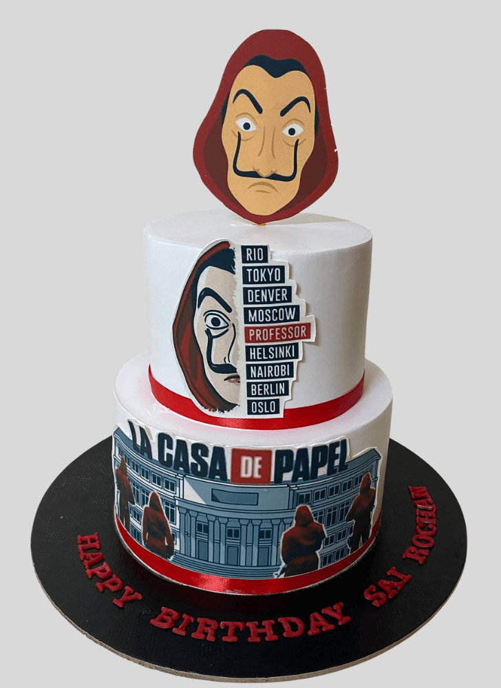 Fair Money Heist Cake
