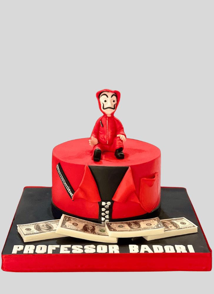 Good Looking Money Heist Cake