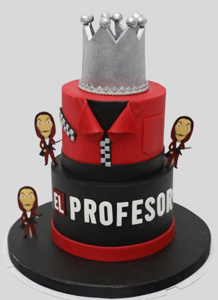 Gorgeous Money Heist Cake