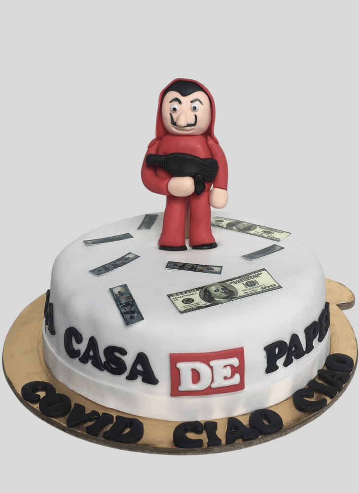 Grand Money Heist Cake