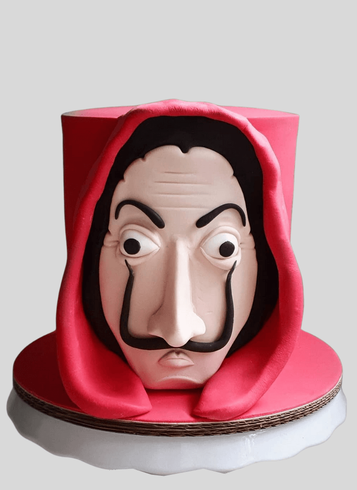 Pleasing Money Heist Cake