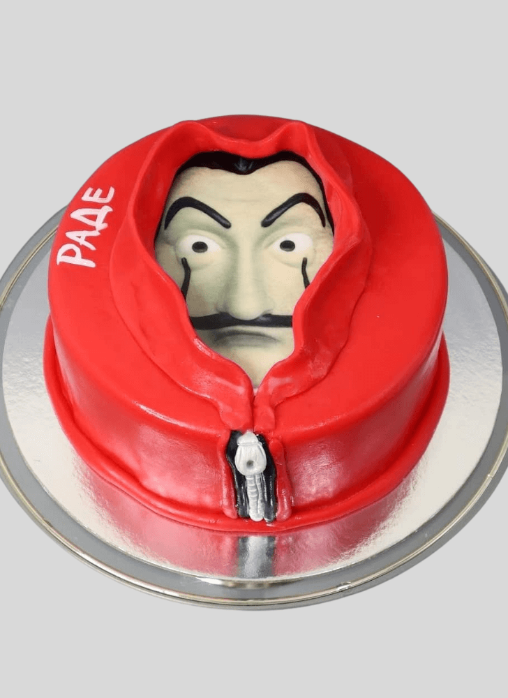 Radiant Money Heist Cake