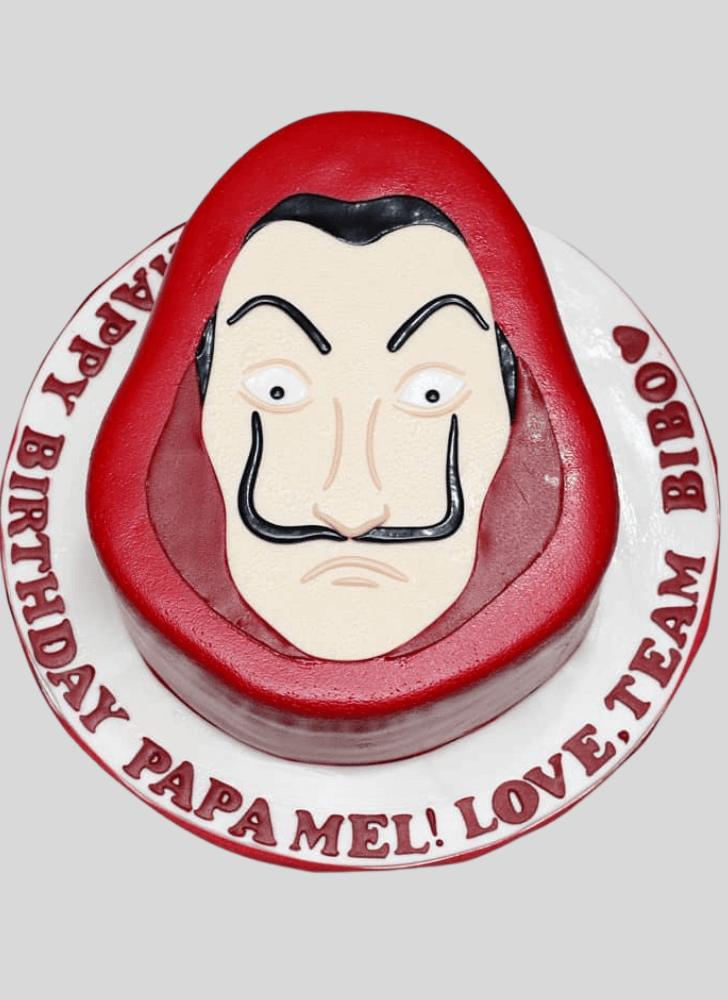 Refined Money Heist Cake