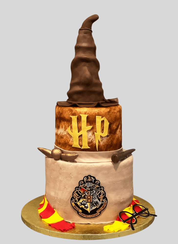 Adorable Sorting Hat Cake