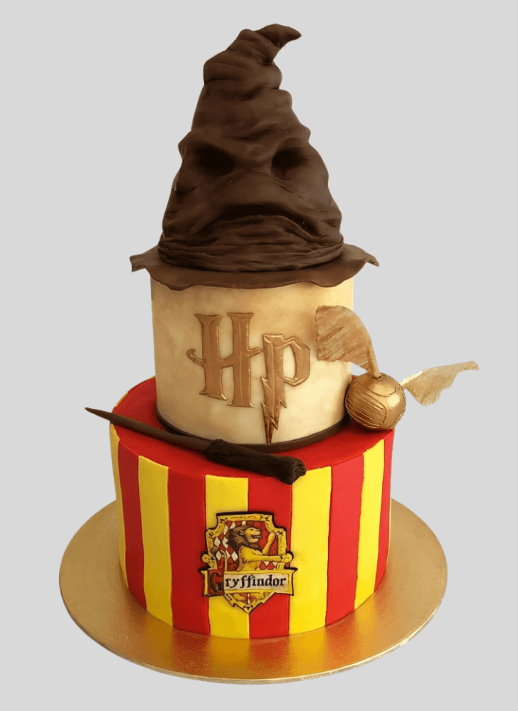 Charming Sorting Hat Cake