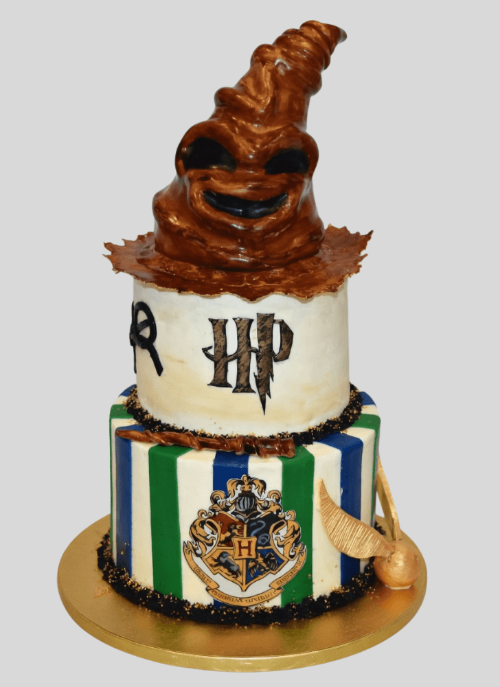 Classy Sorting Hat Cake