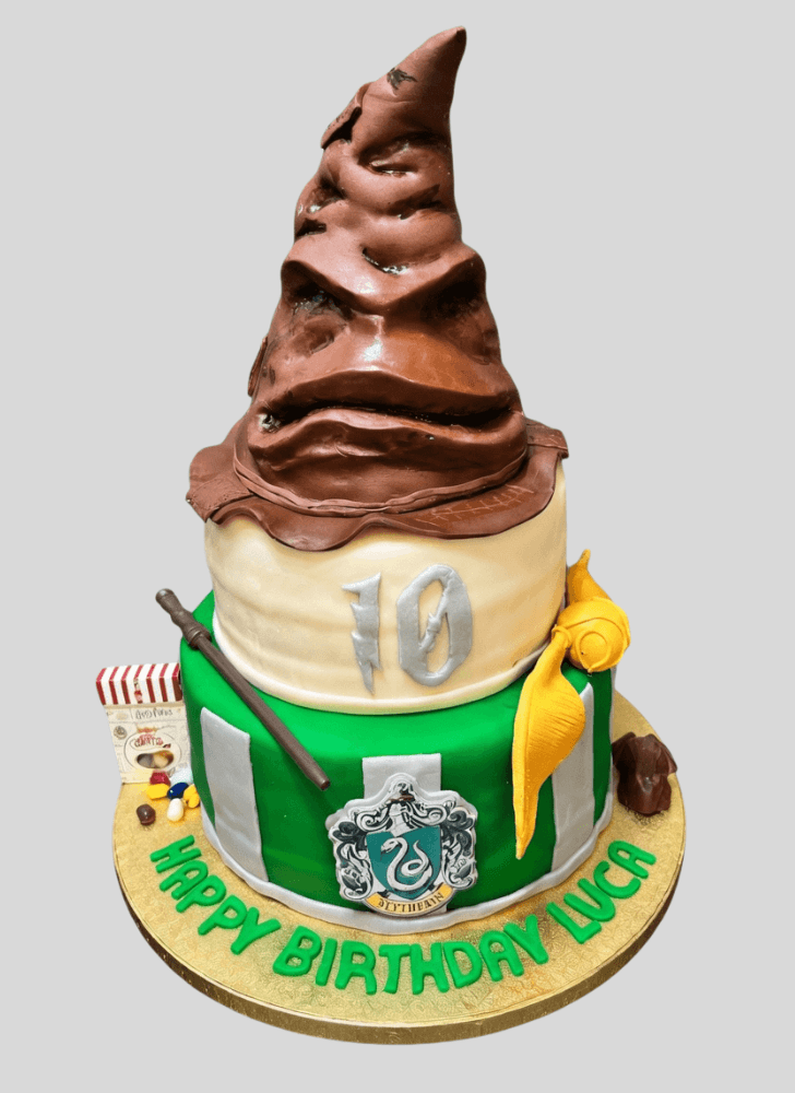 Fine Sorting Hat Cake