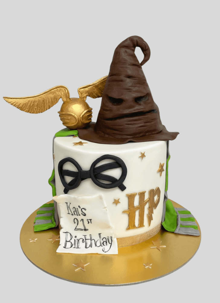 Gorgeous Sorting Hat Cake