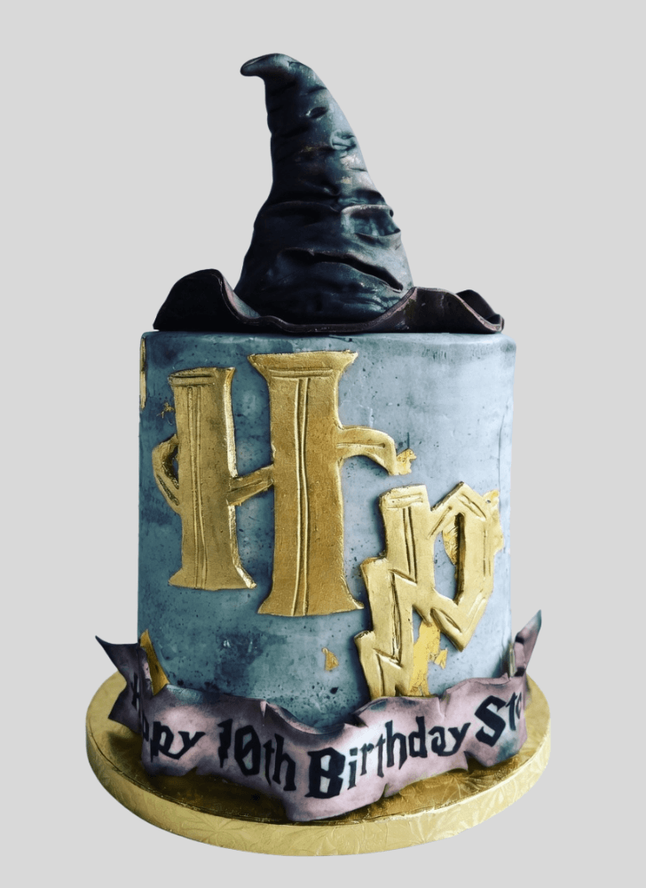 Handsome Sorting Hat Cake