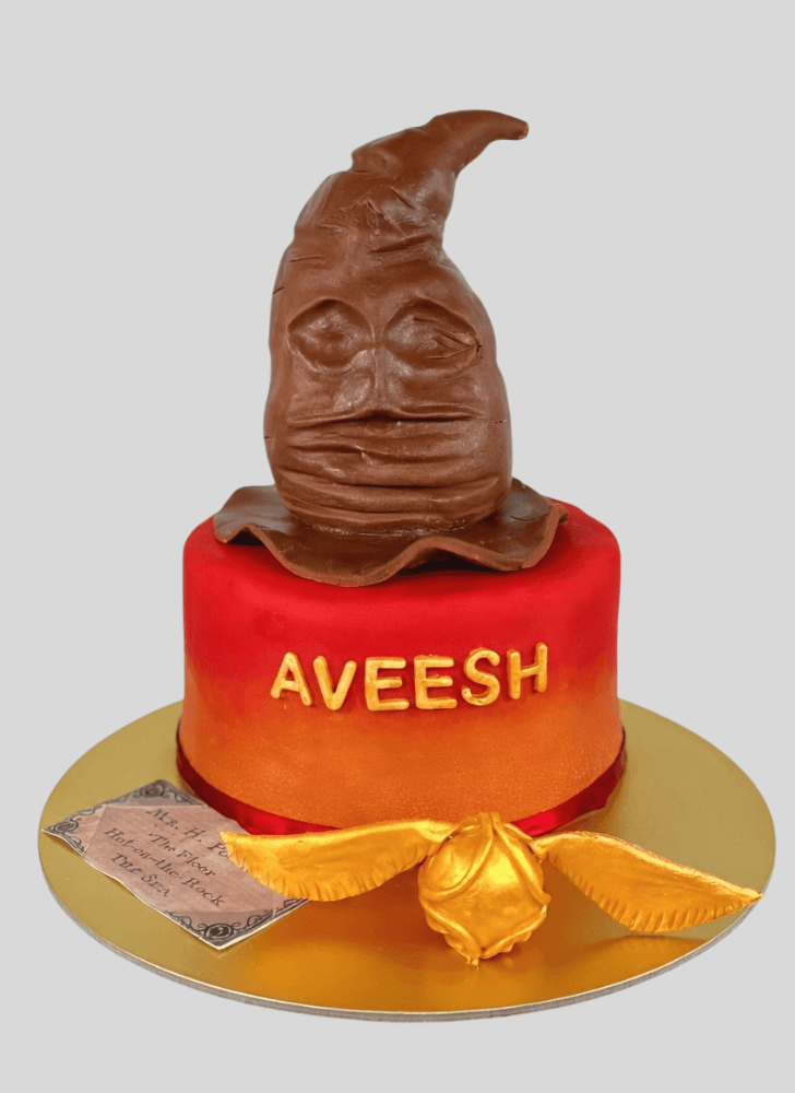 Lovely Sorting Hat Cake Design