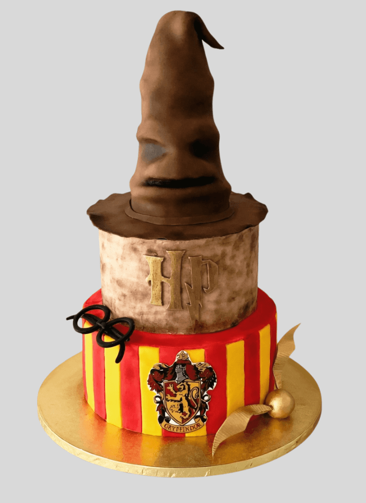 Magnificent Sorting Hat Cake