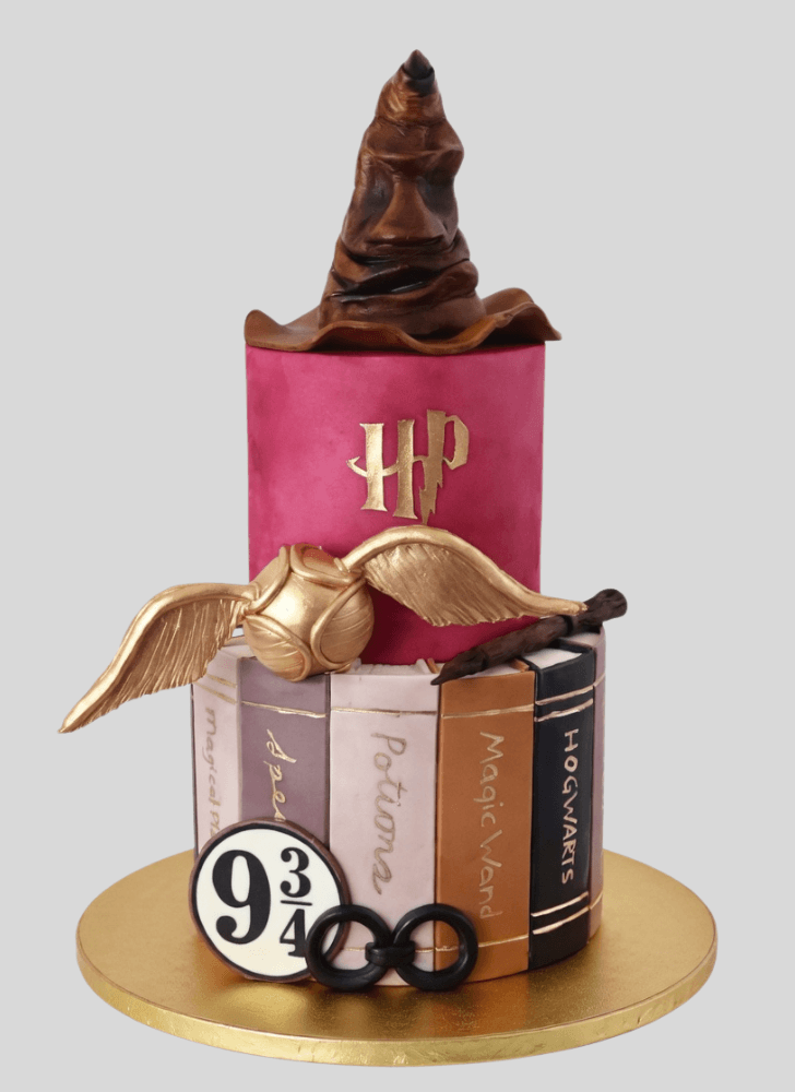 Marvelous Sorting Hat Cake